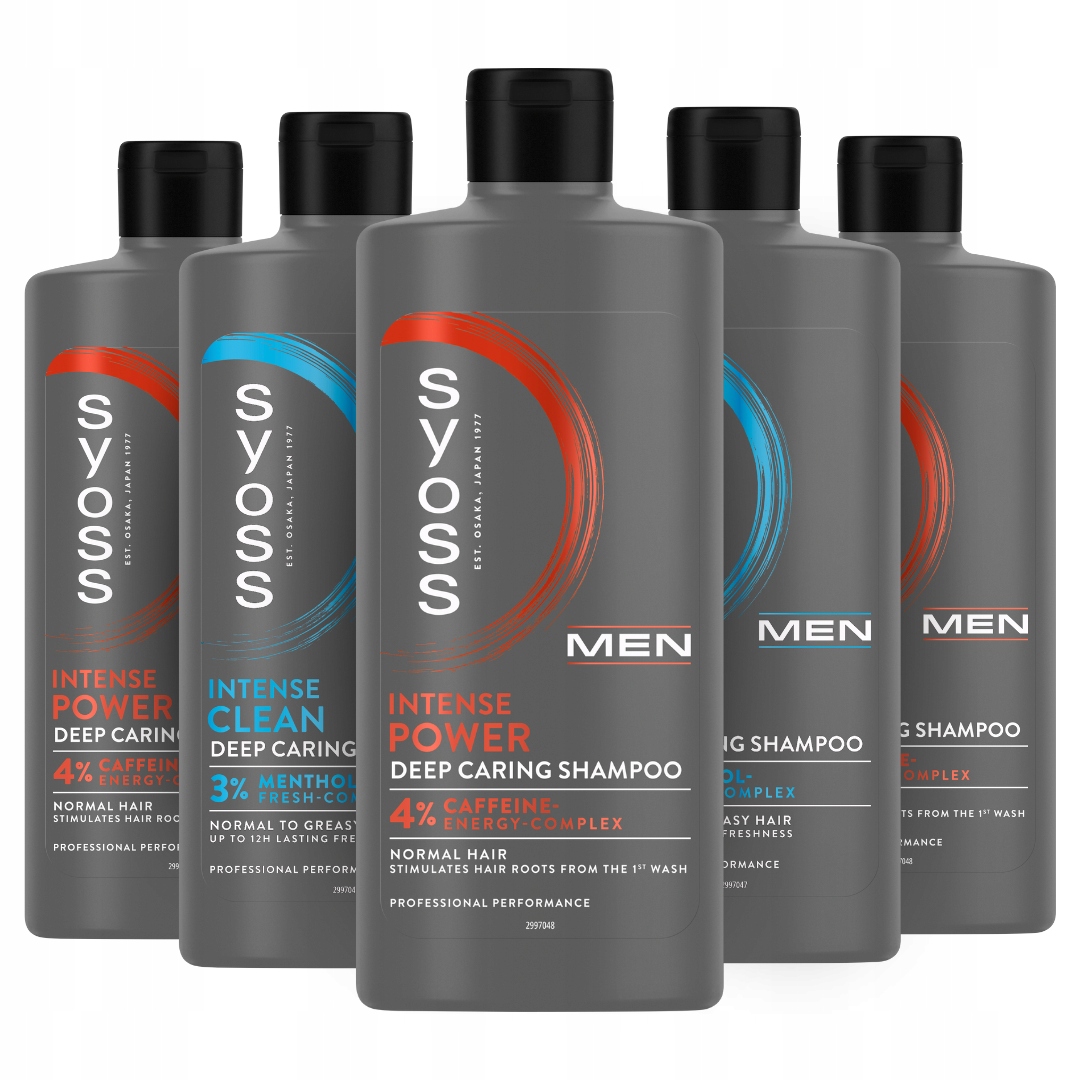 Syoss Men Szampon do włosów dla Mężczyzny 5x440