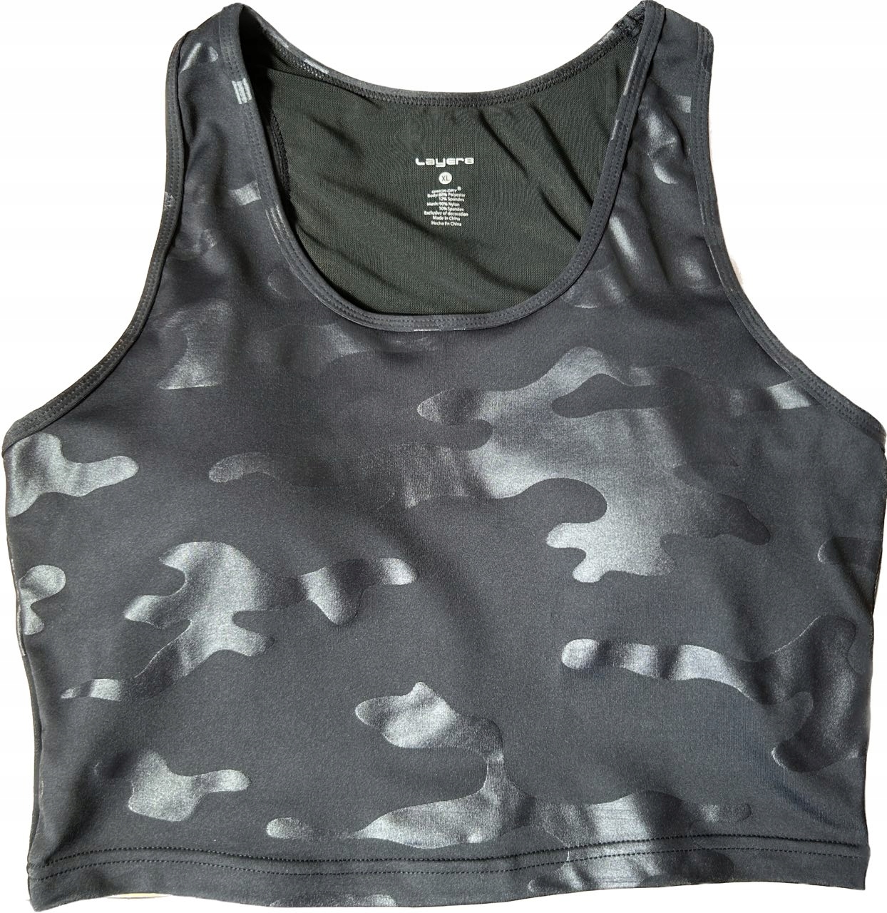 Stanik sportowy LAYER8 Rich Black
