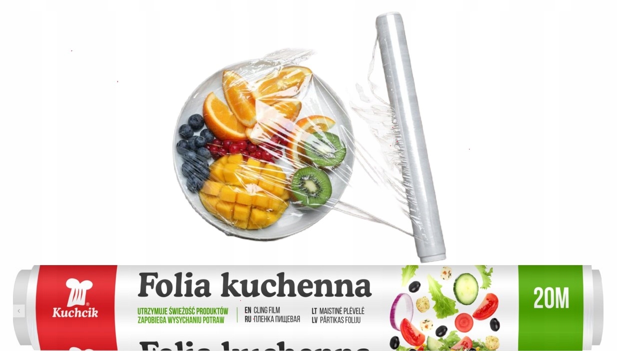 

Folia kuchenna spożywcza samoklejąca Kuchcik 20m
