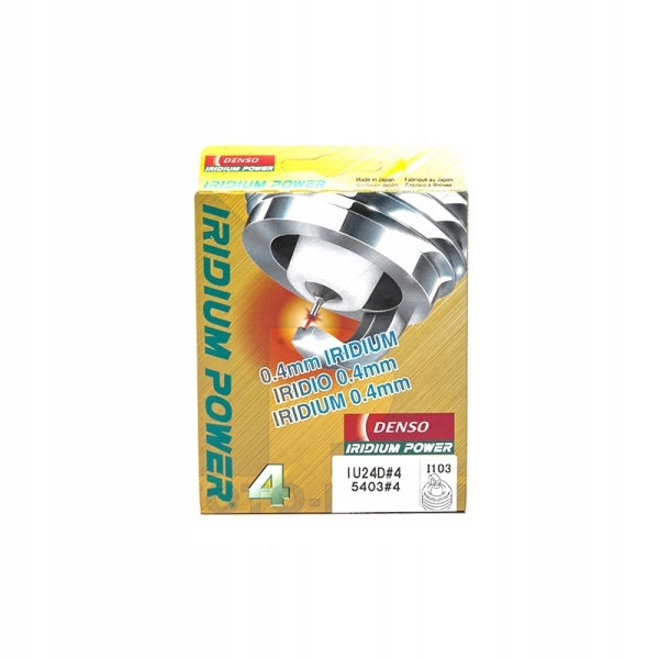 IU24D - СВЕЧА ЗАЖИГАНИЯ IRID-POW DENSO 09482-00555
