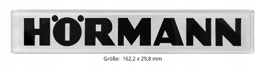 Hormann Tabliczka z Logo