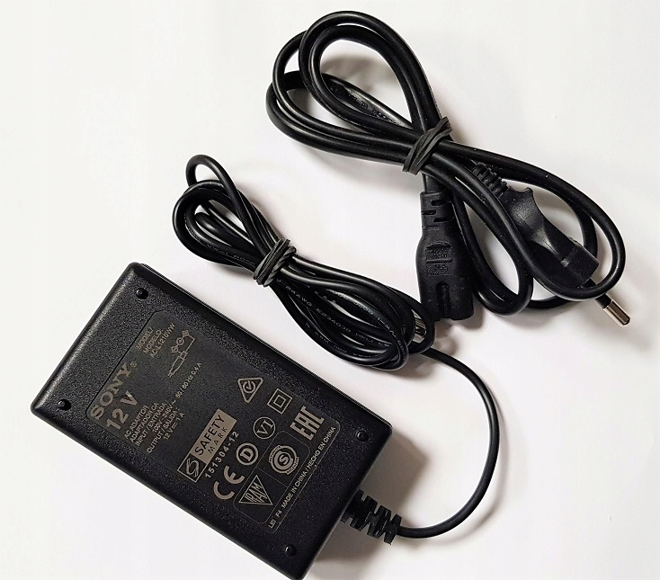 Zasilacz SONY 12V 1A PIN ACL1210WW 12W Blueray Sklep, Opinie, Cena