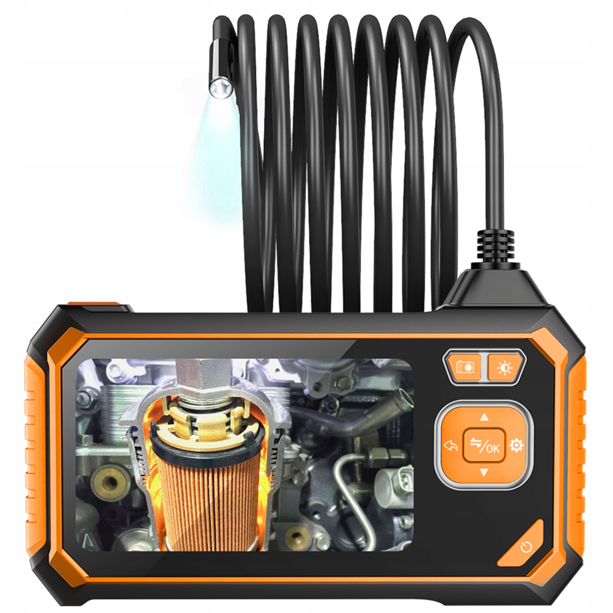 KAMERA INSPEKCYJNA PODWÓJNY OBIEKTYW ENDOSKOP BOROSKOP WARSZTATOWA FULL HD Kod producenta INSKAM113-B-2