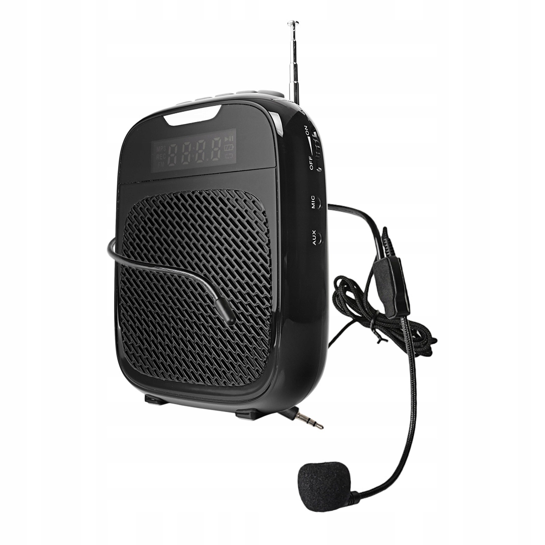 Kabelový zesilovač hlasu a mikrofon SP-VA11 Fm