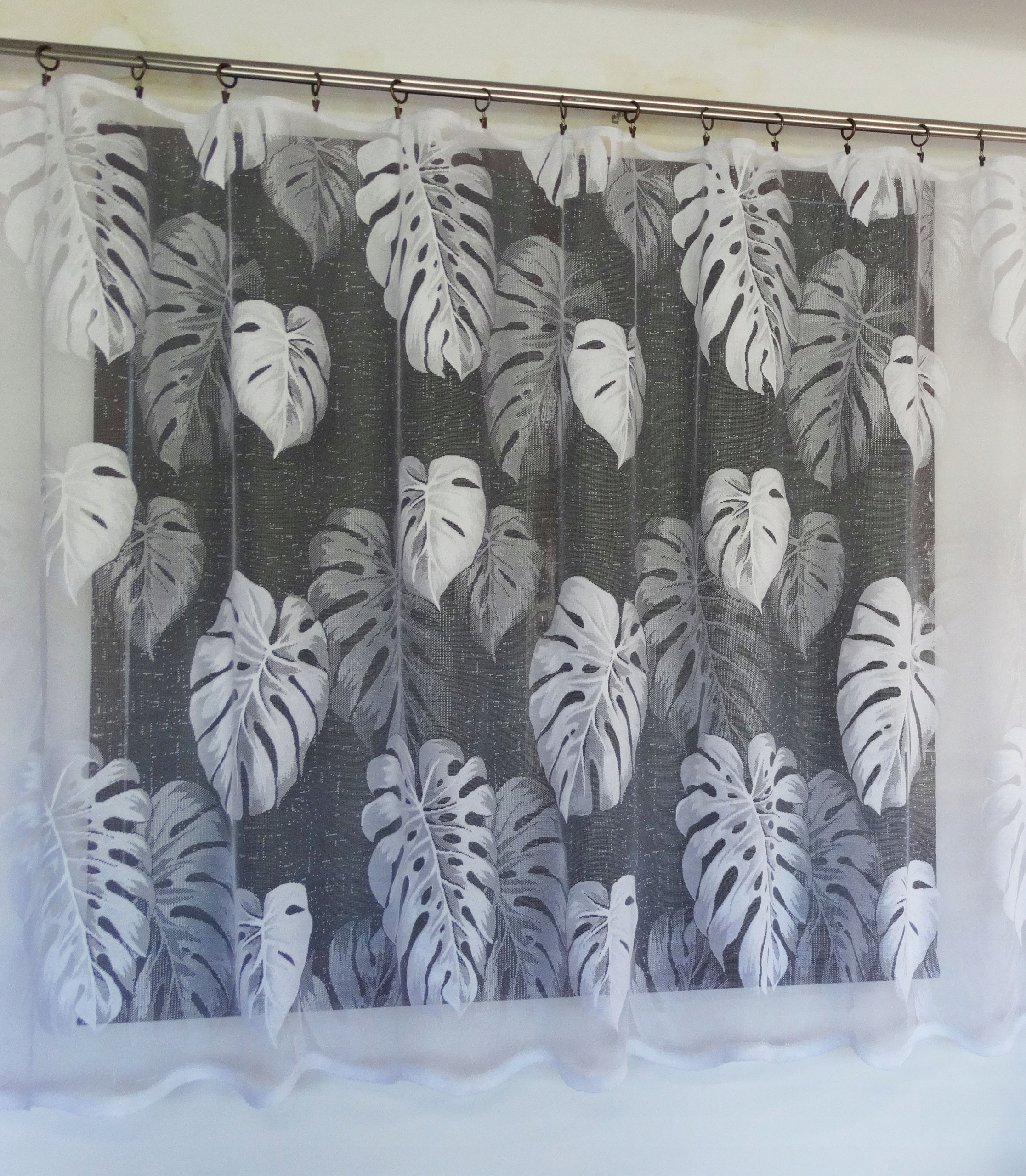 Mg Záclona 629/43 Bílá 300X160 cm Hotová S Páskou M