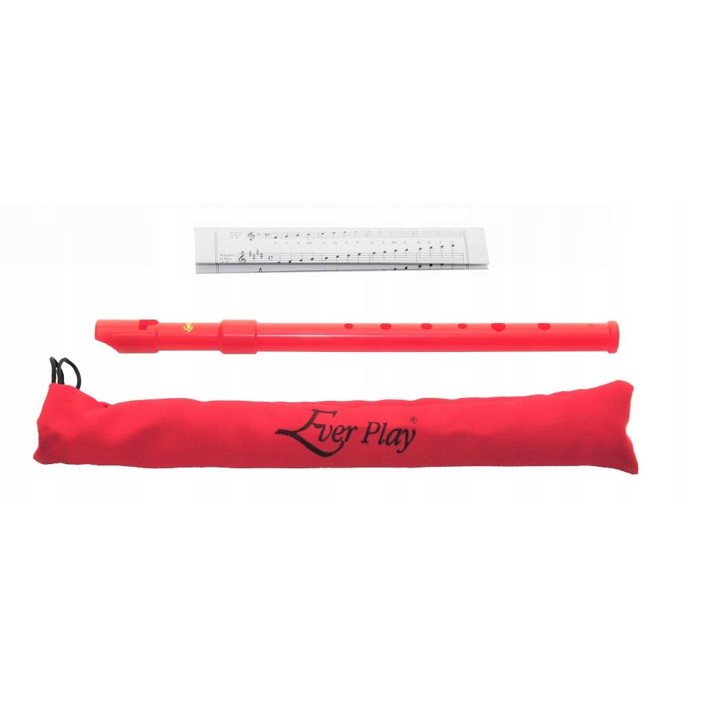 Flażolet szkolny SI922RD D-dur red z pokrowcem