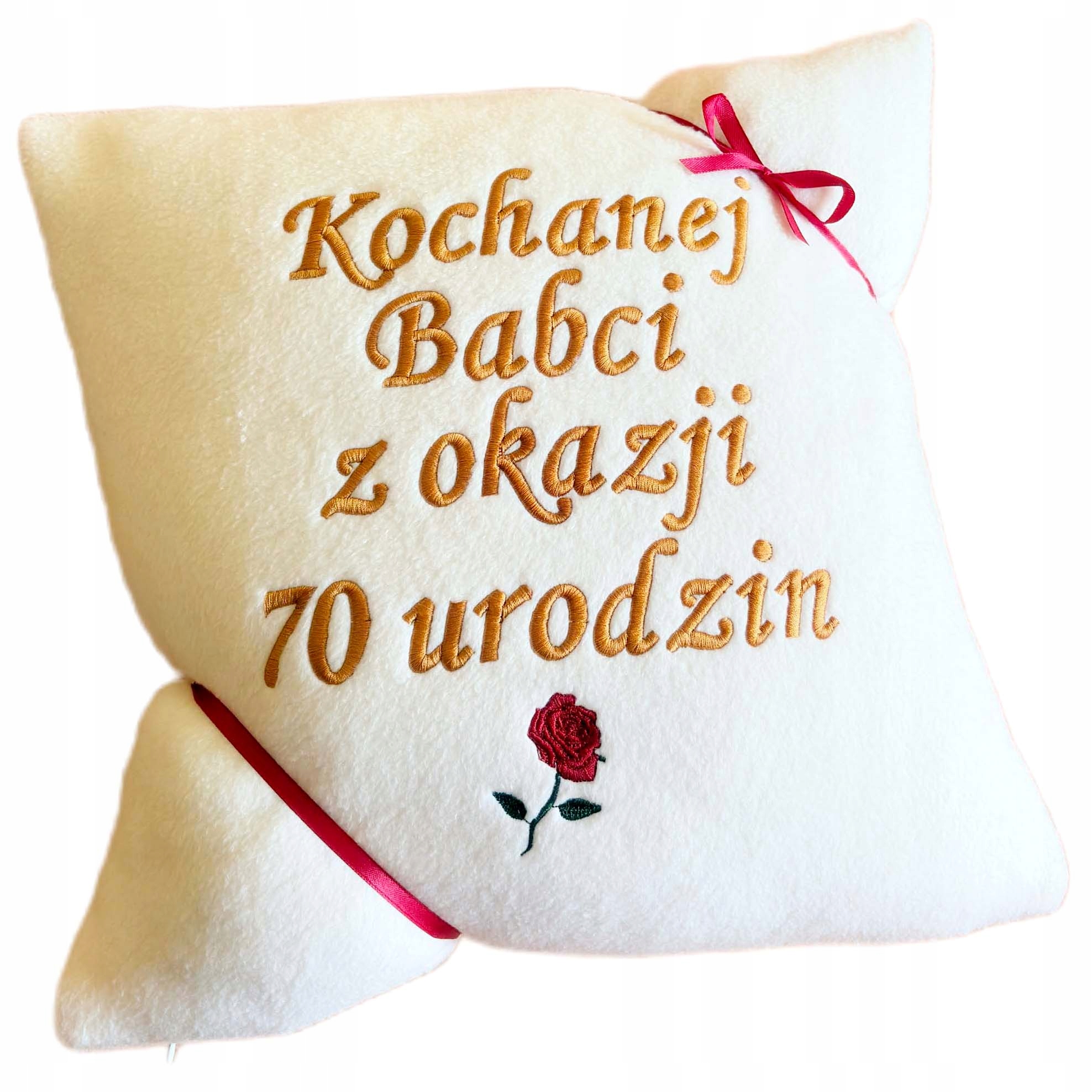 Dárek k 70. Narozeninám pro ženu babičky, tety a sestry 70 let Polštář