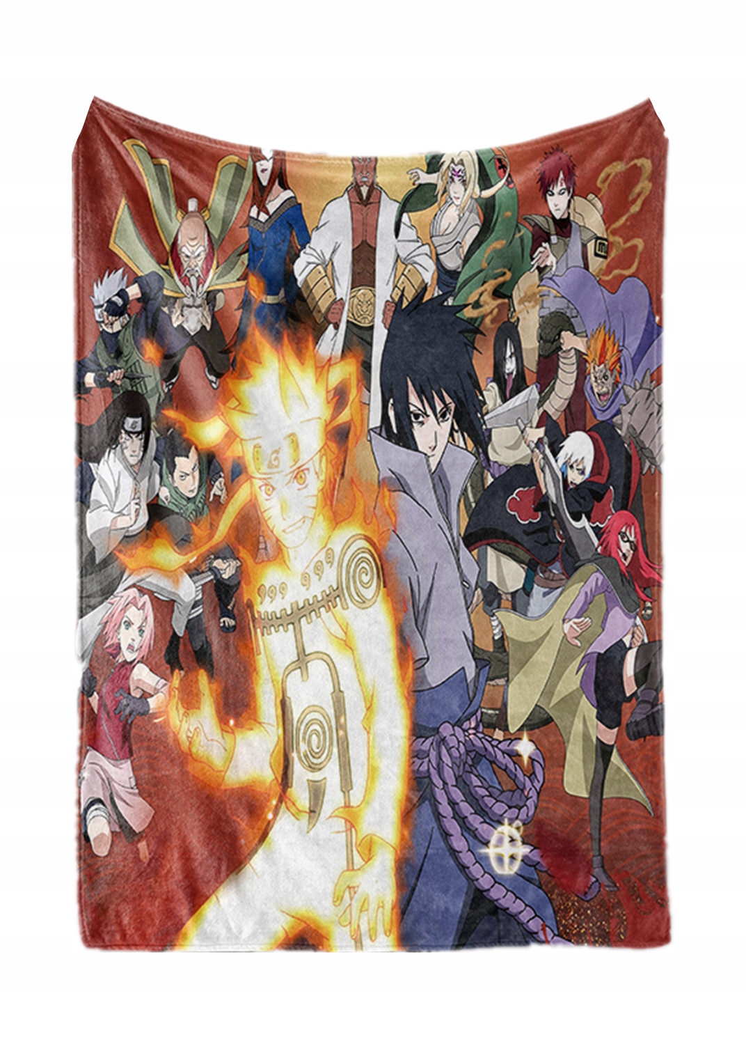Gruby Anime Koc MŁodzieŻowy Prezent Naruto 100x150 12905212501 Allegropl