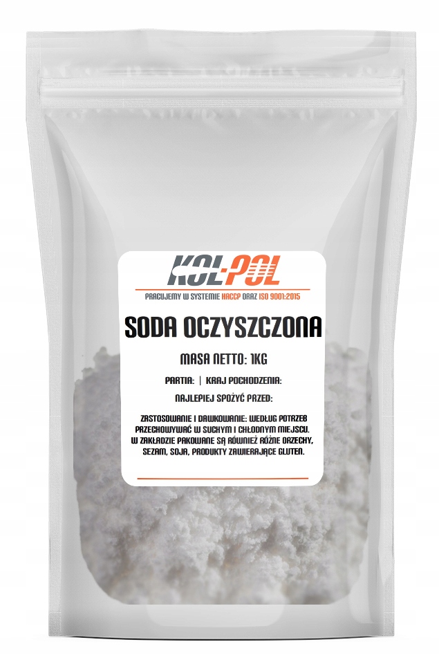 

Soda Oczyszczona 1000g Spożywcza 1kg