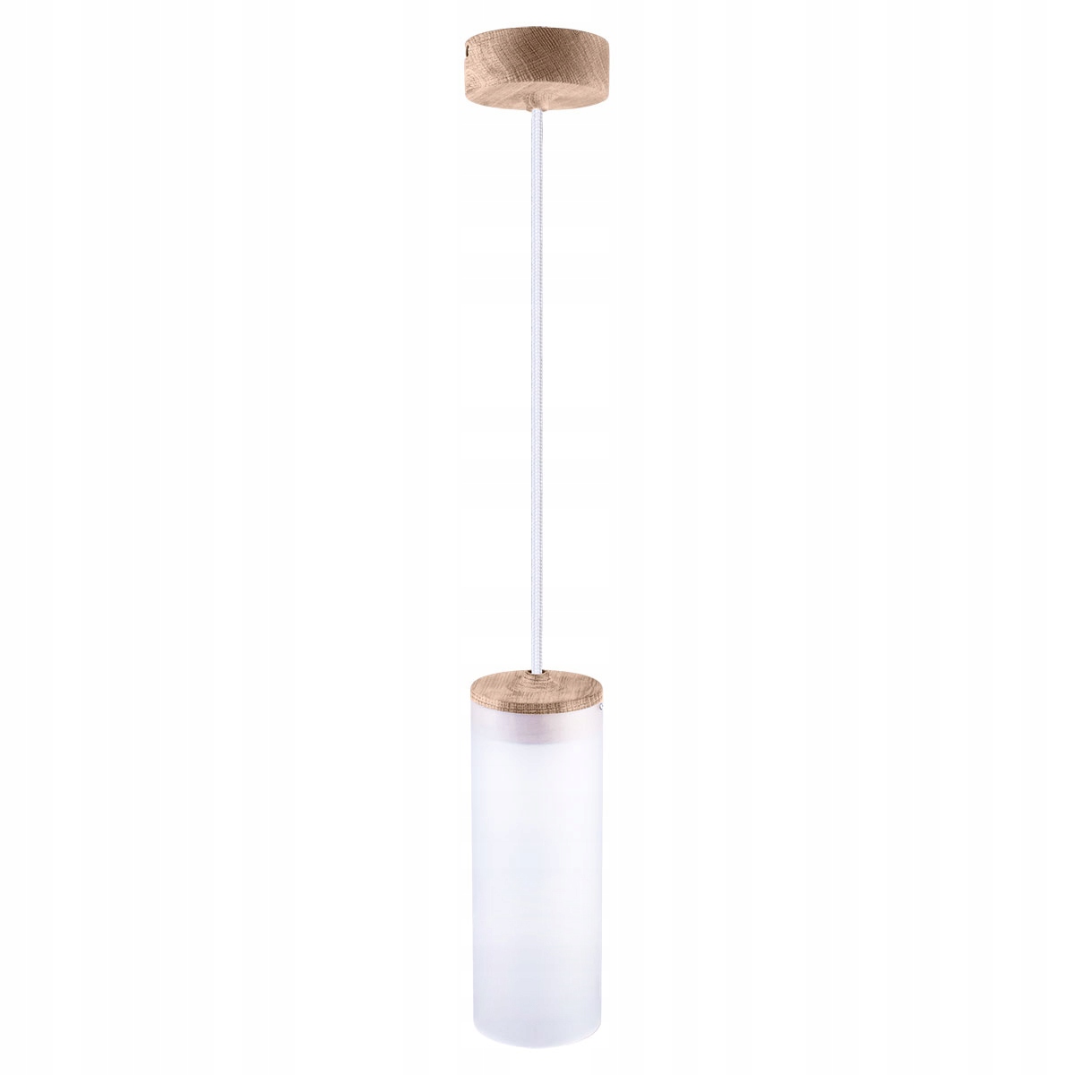Závěsná Stropní Lampa Lustr Led Dřevo Převis