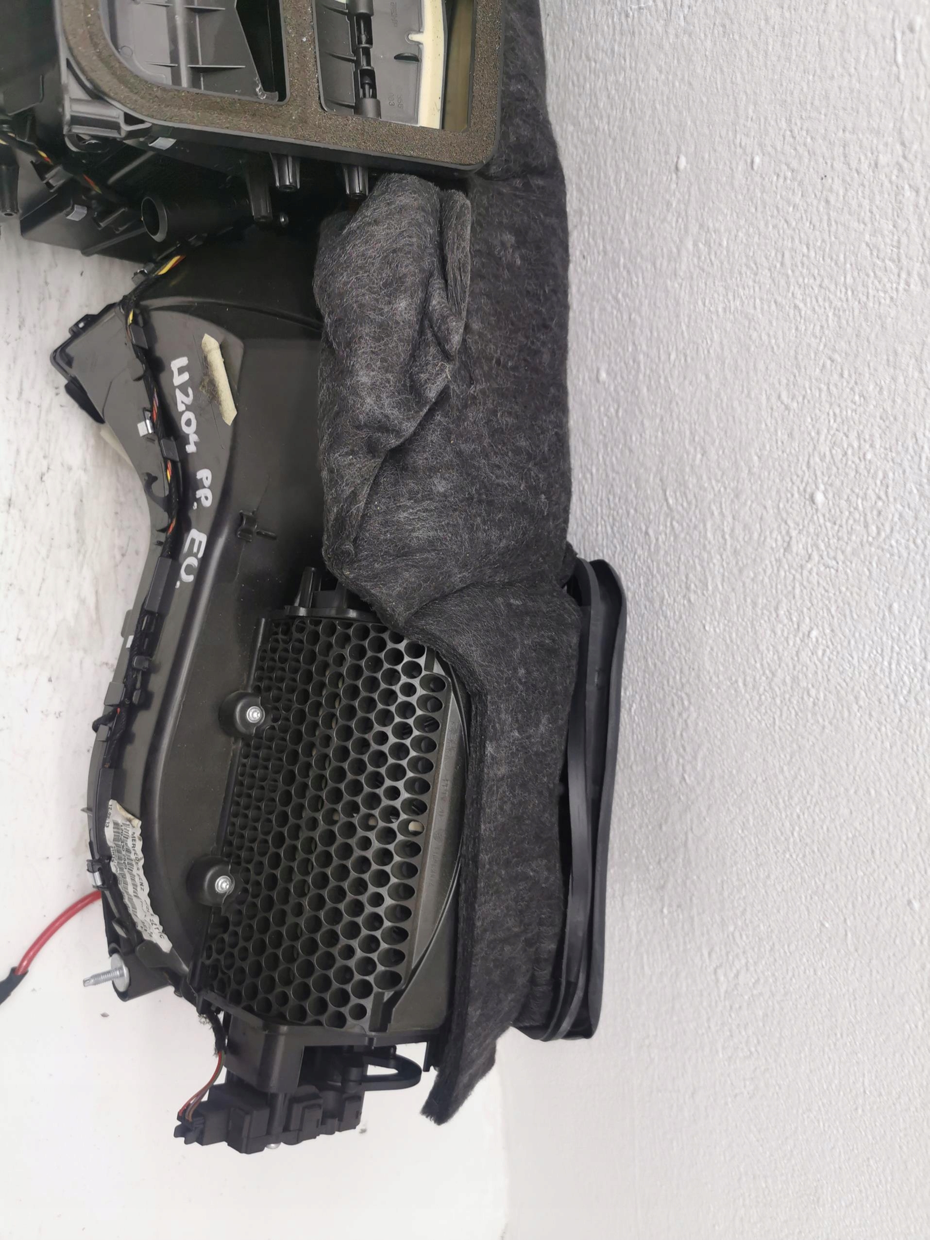 heater complete MERCEDES C-KLASA W204 LIFT