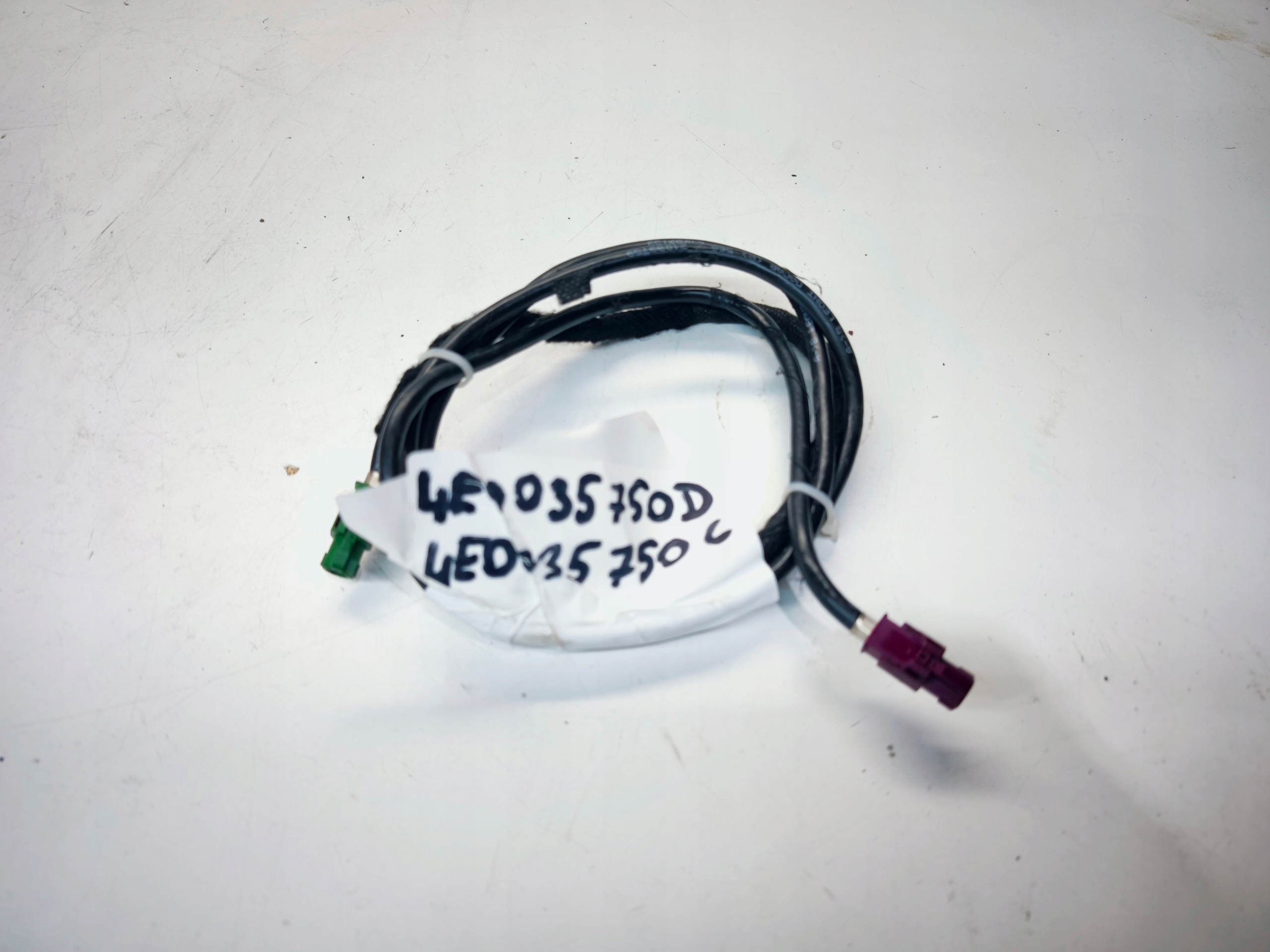 bundle KABEL connecting spoiler MMI AUDI A4 B9 A5 LIFT 4E0035750D 4E0035750C