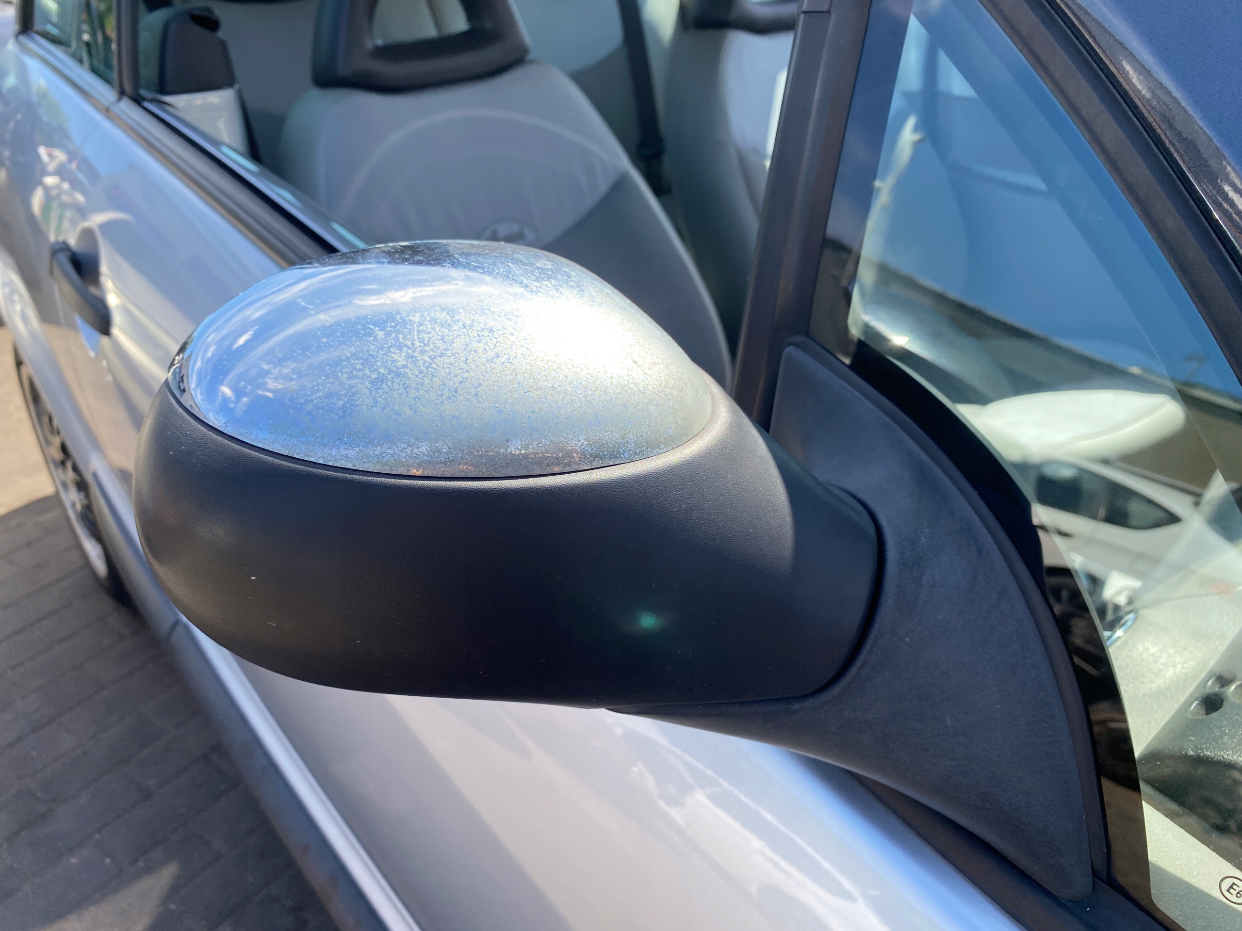 mirror right electrics Citroen C3 Plurier 03-09 kod lakieru EZRC