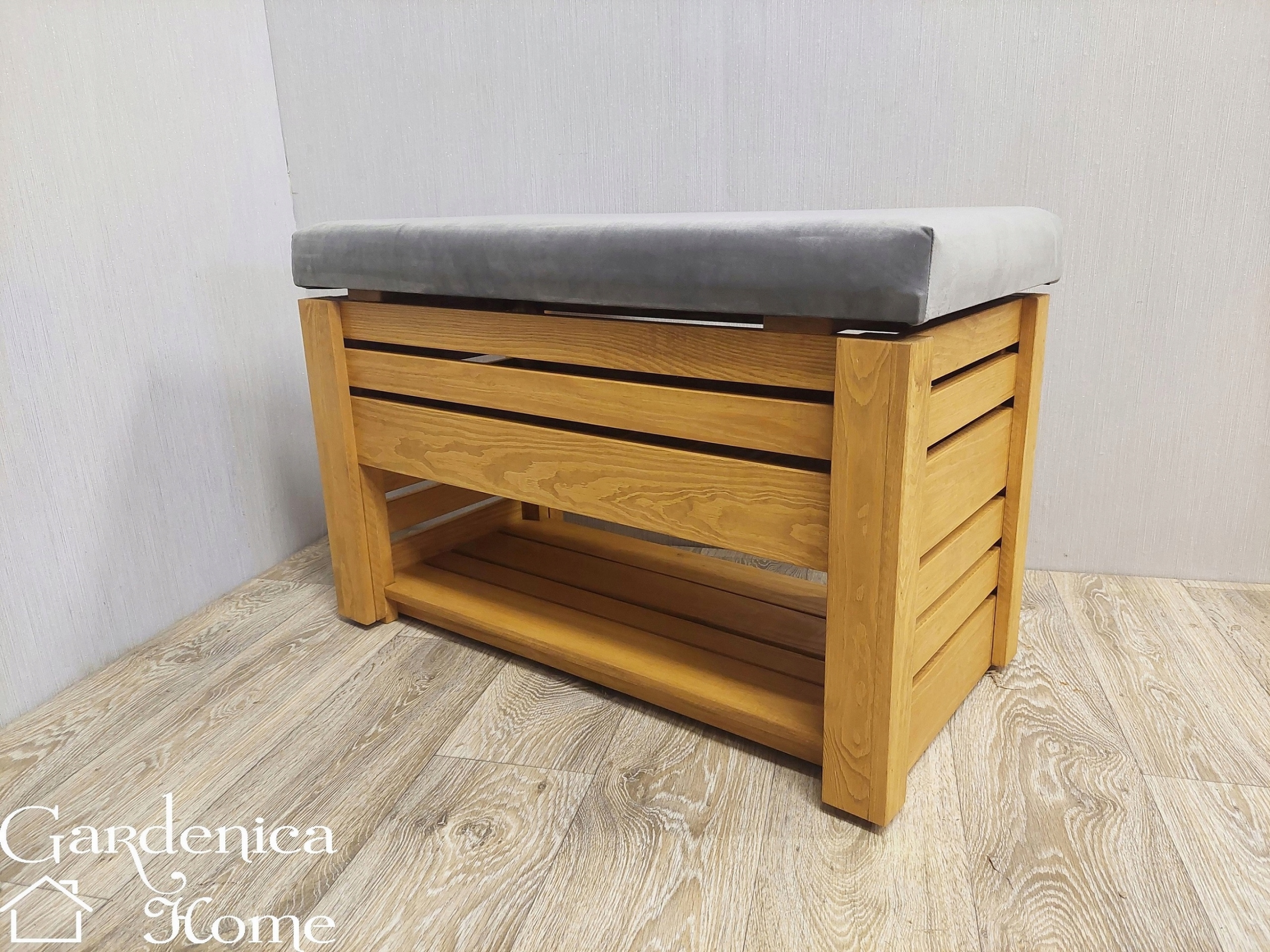 SZAFKA ZE SCHOWKIEM MODENA SIEDZISKO PÓŁKA NA BUTY Głębokość mebla 38 cm