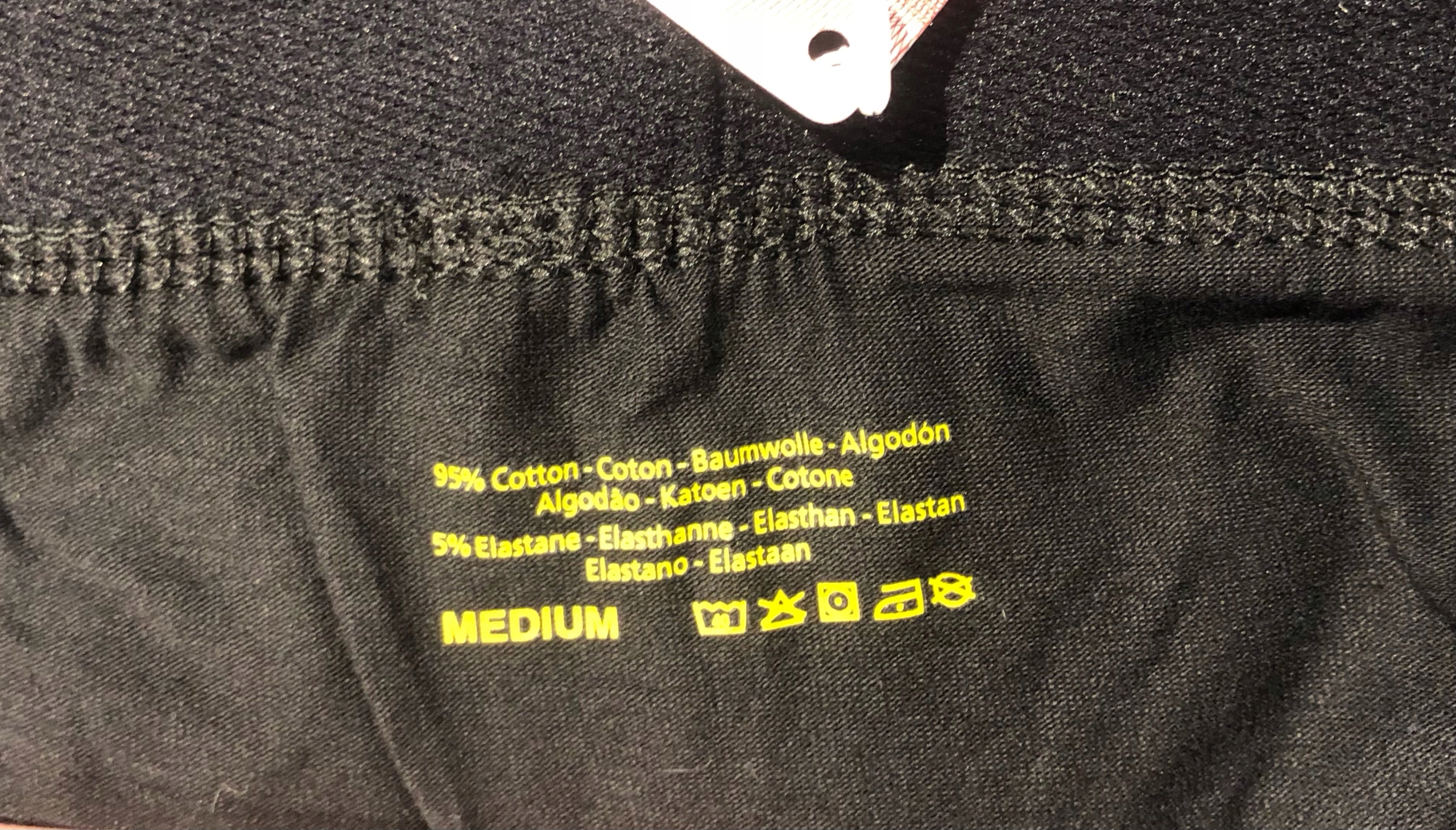 Bawełniane czarne bokserki męskie Caterpillar M Rozmiar M