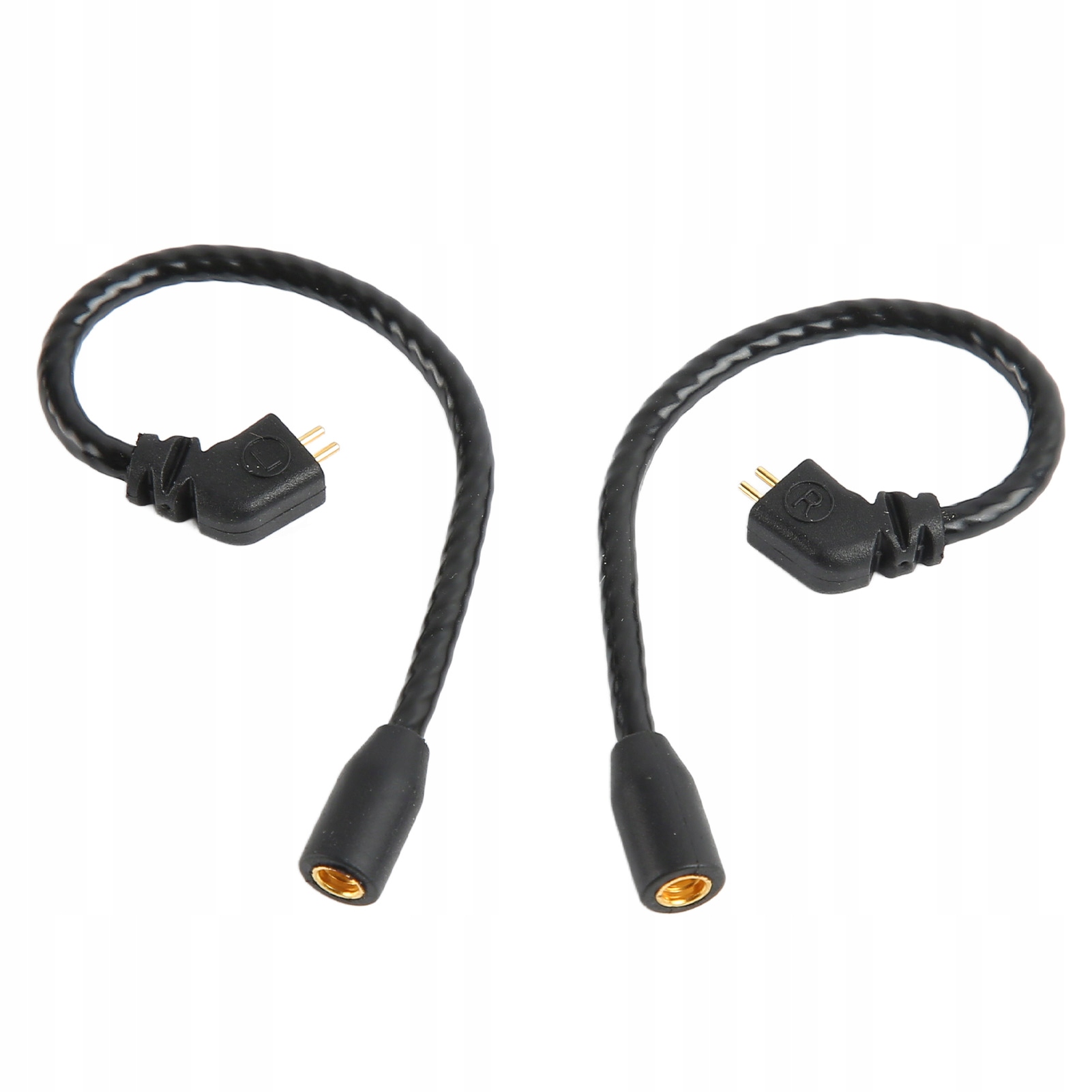 Dla MMCX do 0.78mm kabel adaptera 2 Pin żeński na męski rdzeń OFC 4B
