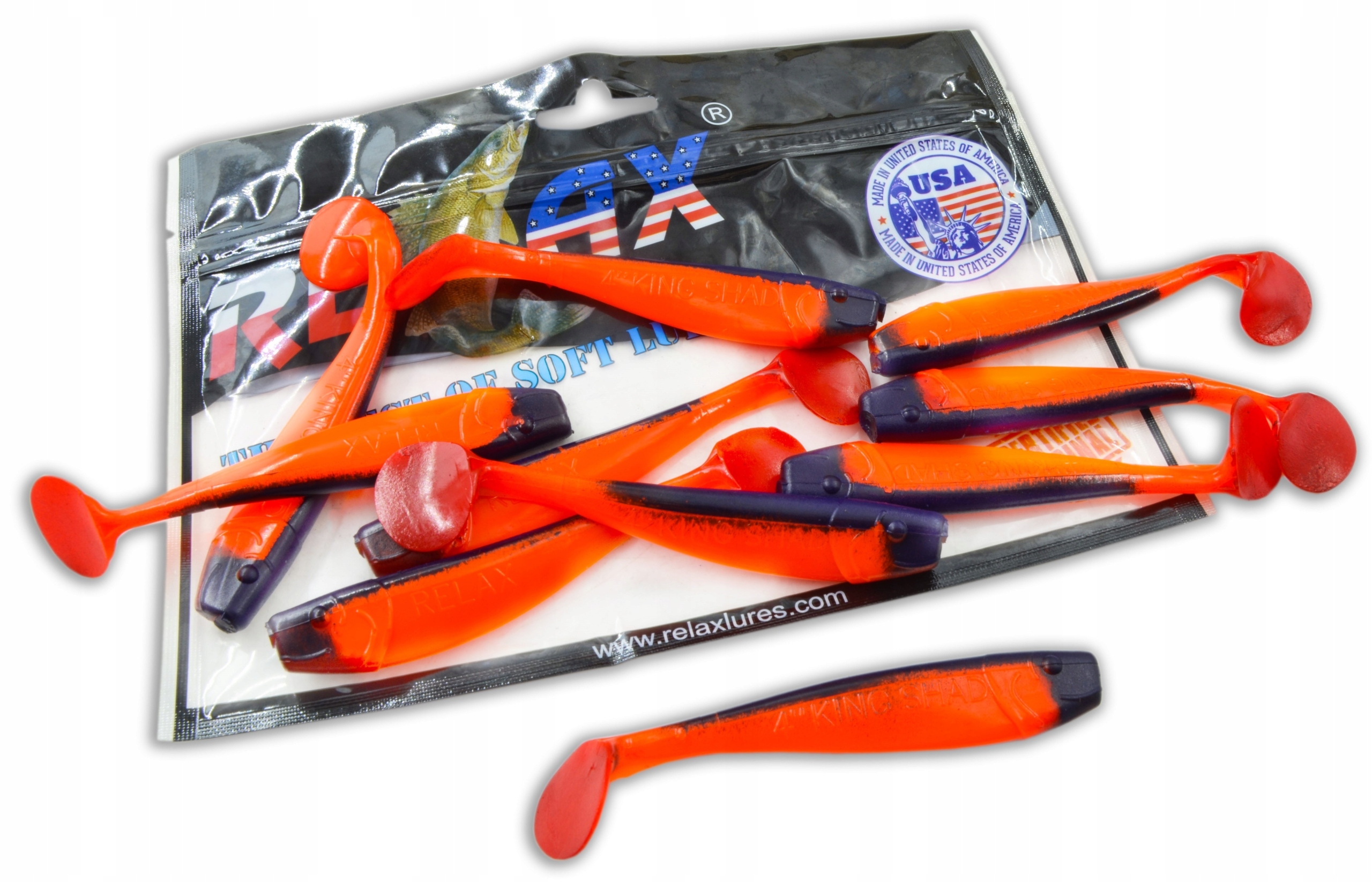 

Relax Guma Na Sandacza King Shad 4'' 11,5cm