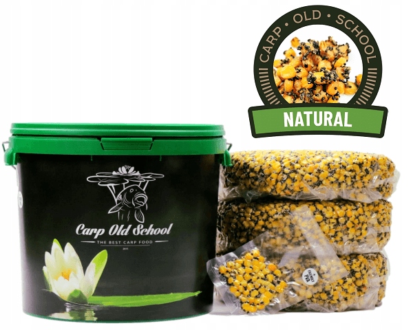 Ziarno zanętowe MIX Carp Old School Wiadro Naturalny 14kg