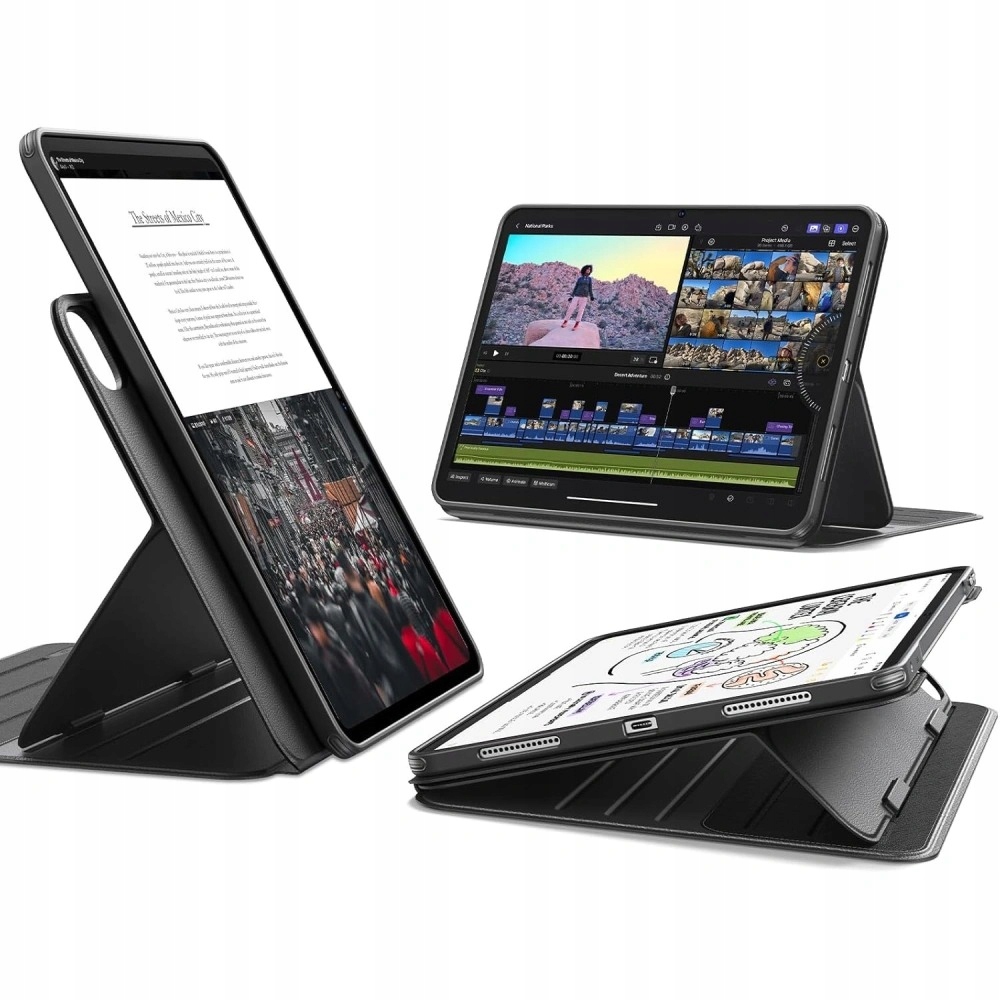 Esr Flip Hybrid Ipad Pro 11“ 5 6 2024-2025 Black Pouzdro Pouzdro Základní