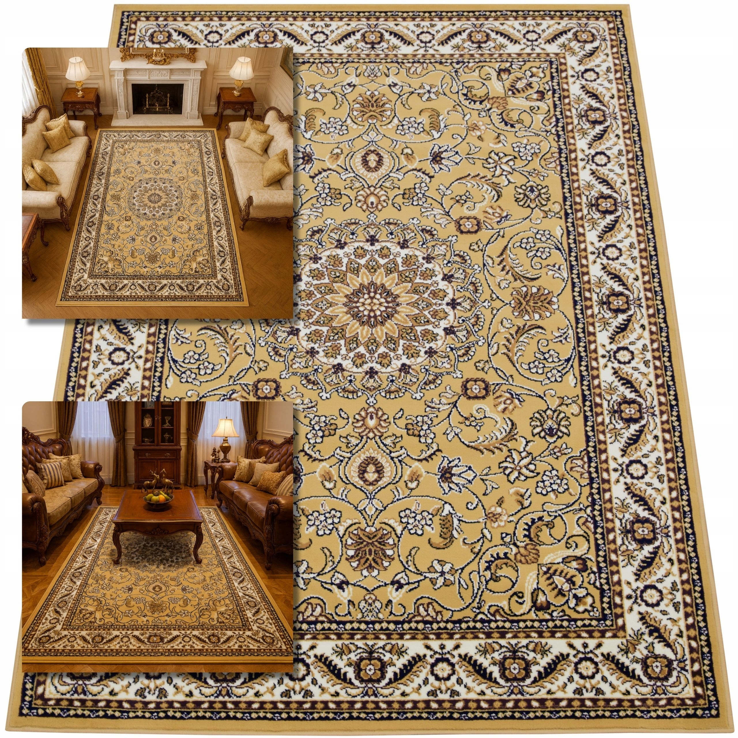 Koberec 270x370 Venezia Karamelový Koberec Do Obývacího Pokoje Koberec Ložnice Belgický