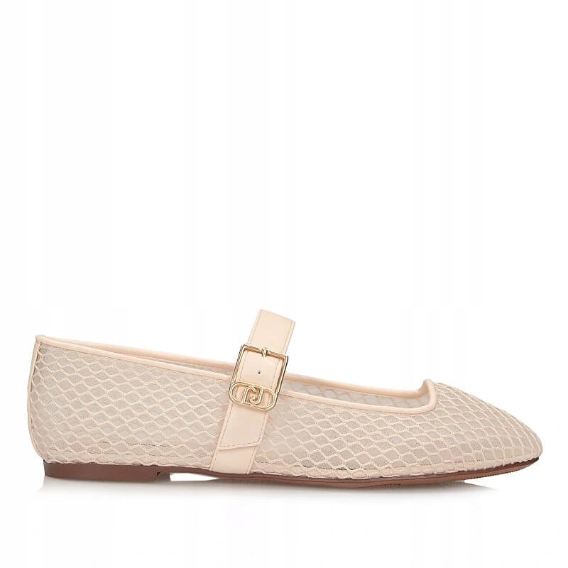 Dámské baleríny Liu Jo SA6147TX267S1400 Brigitte 15 Ballerina Net Milk