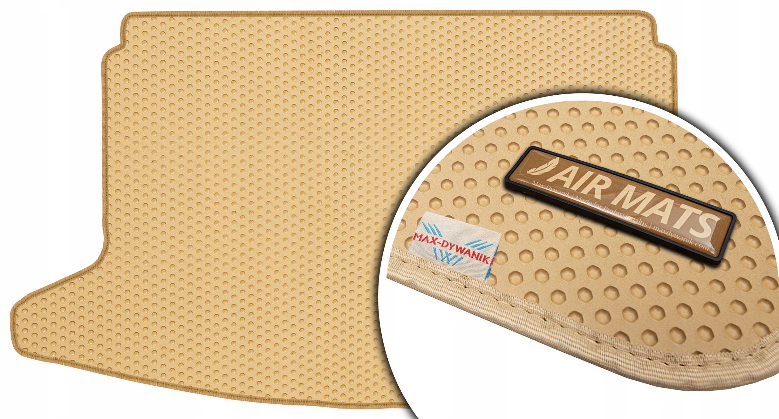 Kia Ceed III Hatchback 2018- Béžová rohož do kufru Eva Air Mats