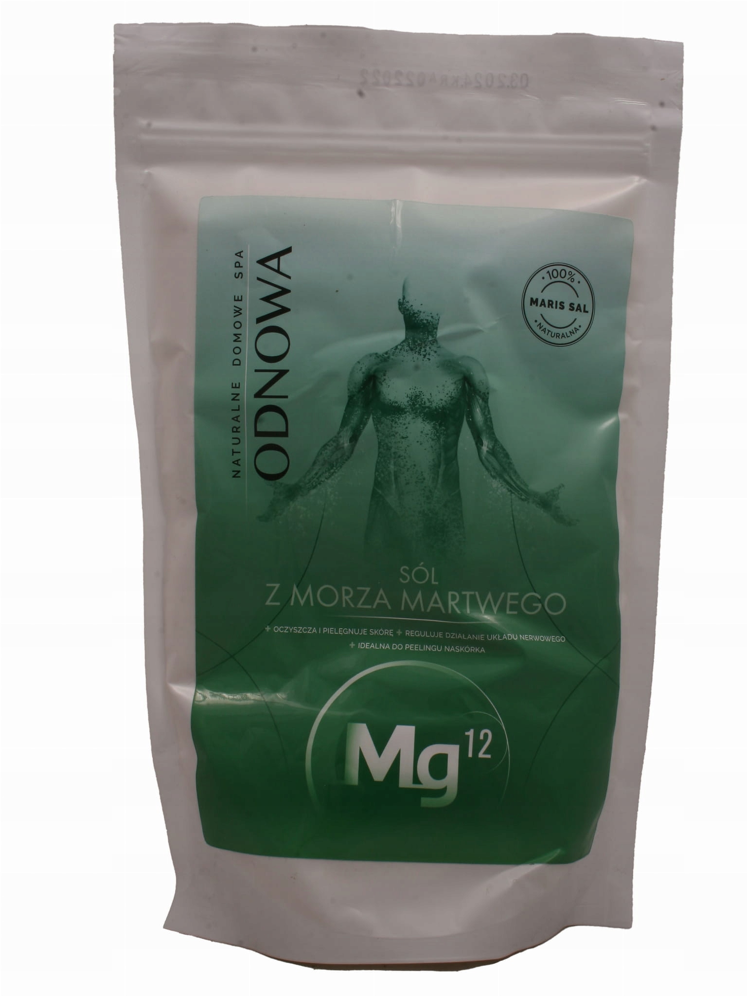 

Sól z morza martwego 1kg Mg12 Odnowa