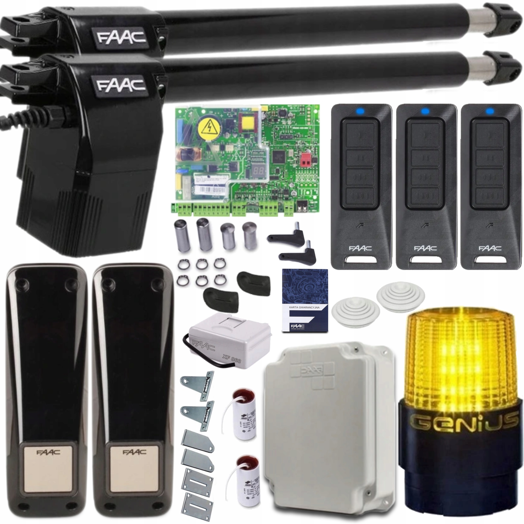 Sada automatizácie pre bránu Faac 414 Short Lamp Led