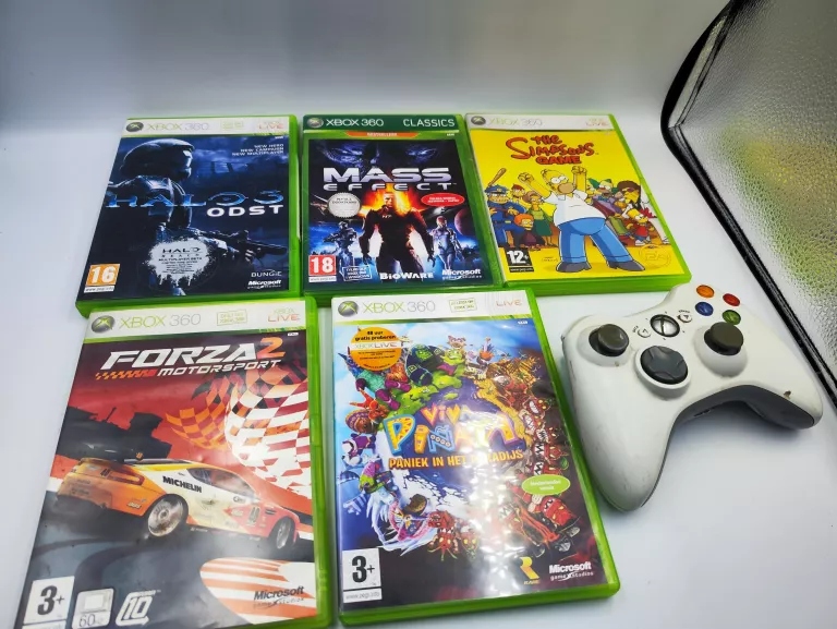 Zestaw Xbox 360 pudełkowa