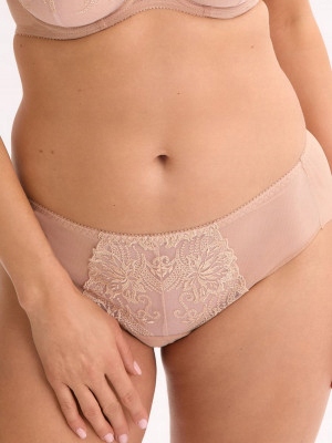 Kalhotky bikini Emanuela Art. 038 Béžová (XL) Gaia