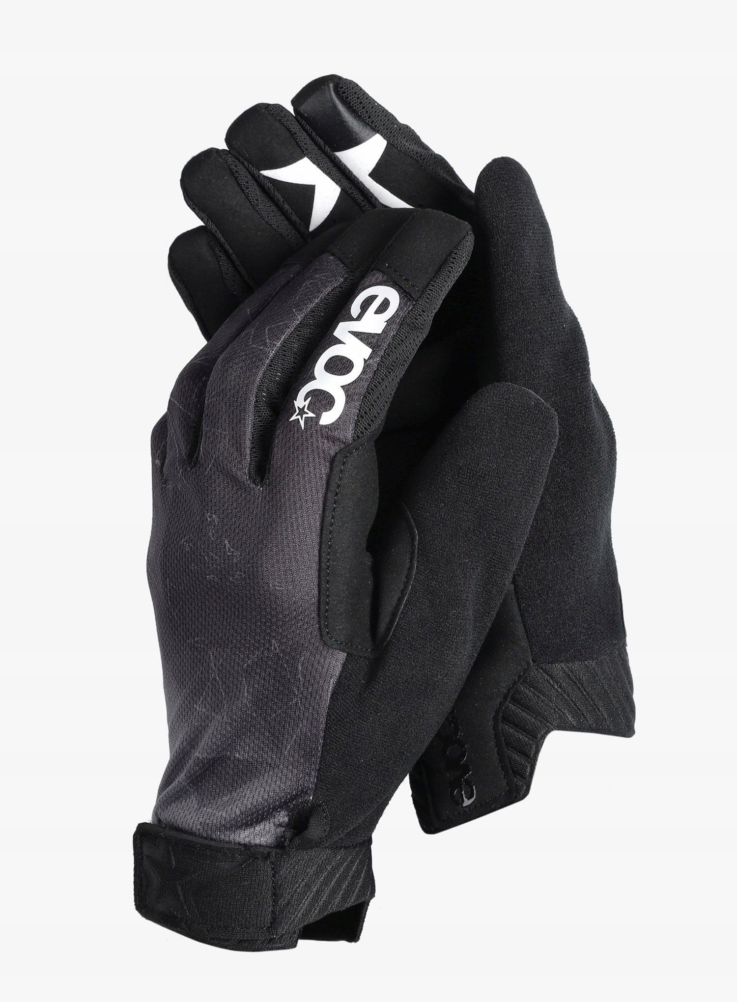 Dlouhé cyklistické rukavice Evoc Enduro Touch Glove černá S
