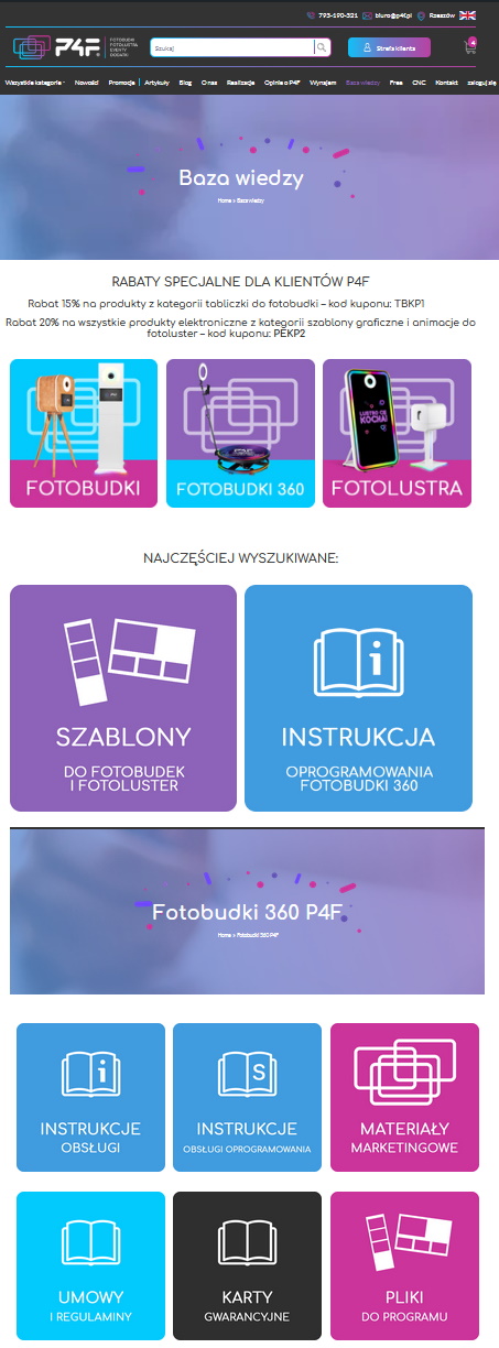 Fotobudka 360 generacja 2.0 LED 100cm Basic Photo Booth 360 Model FB360LEDM