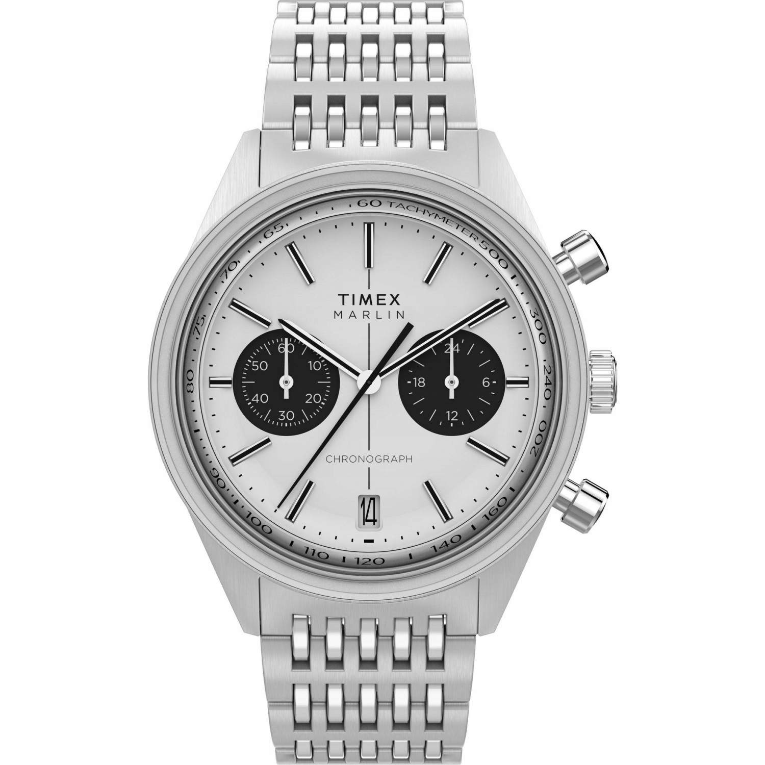 Pánské Hodinky Timex TW2Y24600, stříbrný náramek