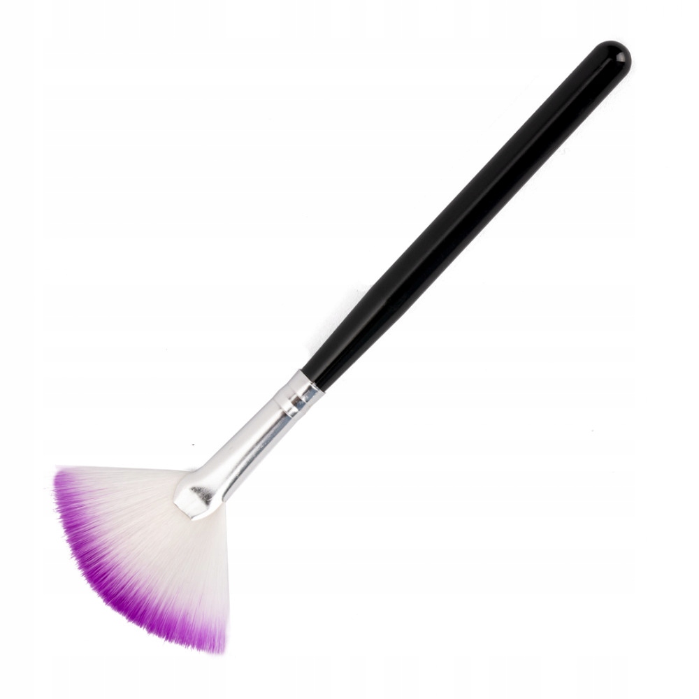 

Pędzel wachlarzowy do make-up i manicure