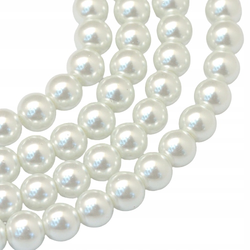 PER217 Perły szklane woskowane 3mm Sznur 195szt