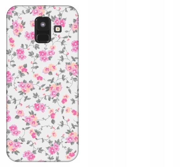 

Etui pokrowiec Samsung Galaxy A6 2018 Floral kwiat