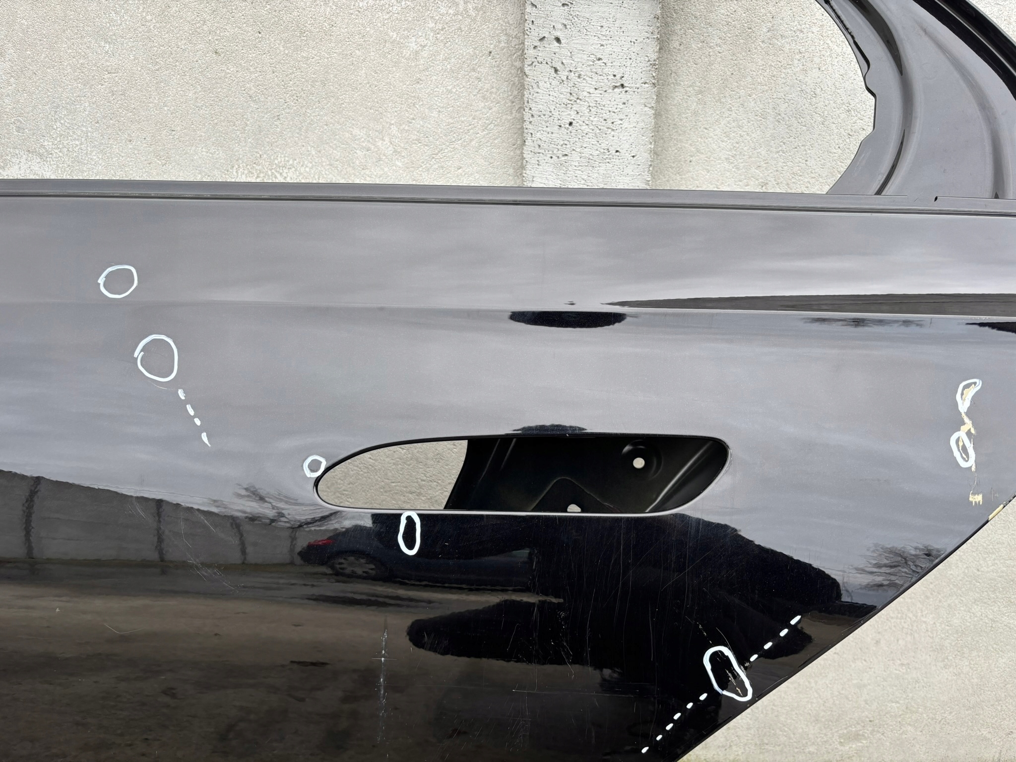 Mercedes-Benz E-Klasse W214 Tür Hinten Links Limousine Door Porta Porte - Thumbnail 8