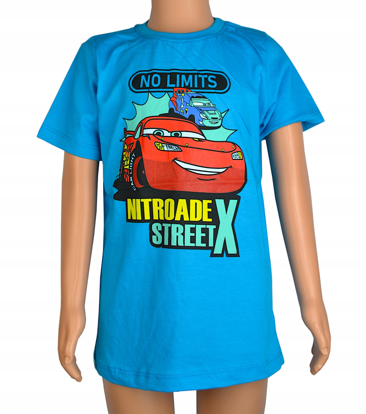 

Koszulka Auta niebieska, bawełna roz.116