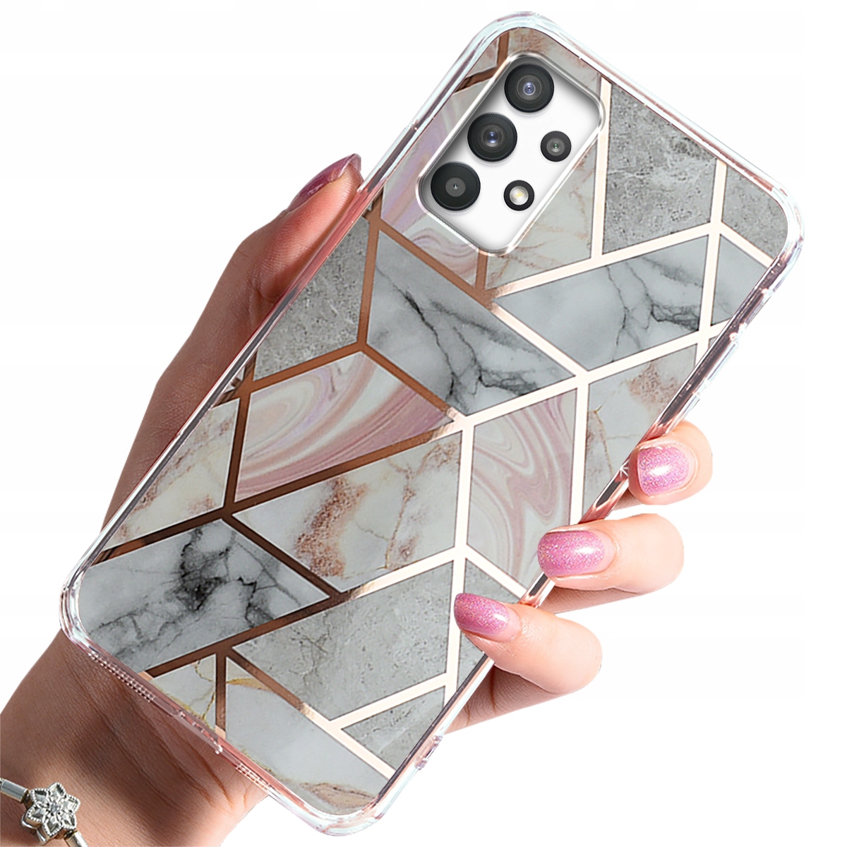 

Etui Case Glamour Szkło do Samsung Galaxy A32 4G
