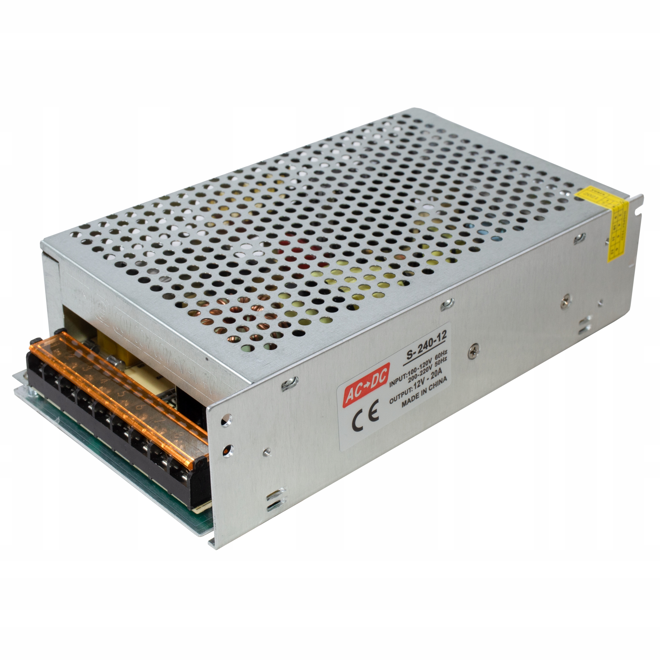 

Zasilacz montażowy 12V 240W do Led Slim