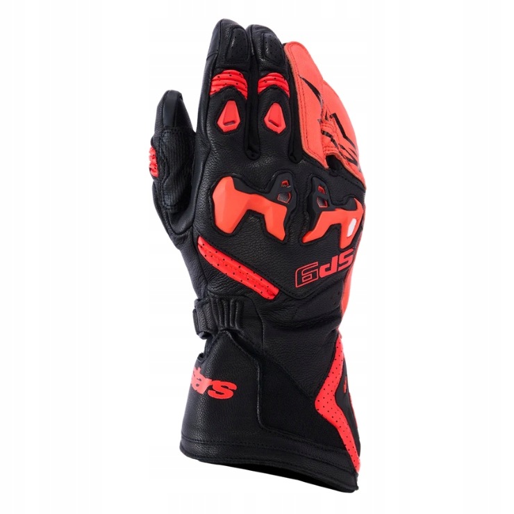 Rukavice Alpinestars SP-9 Black/fluo Red M