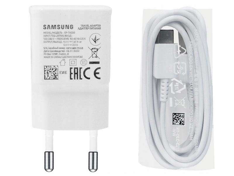 

Szybka Ładowarka Fast Charging Samsung Kabel Usb-c