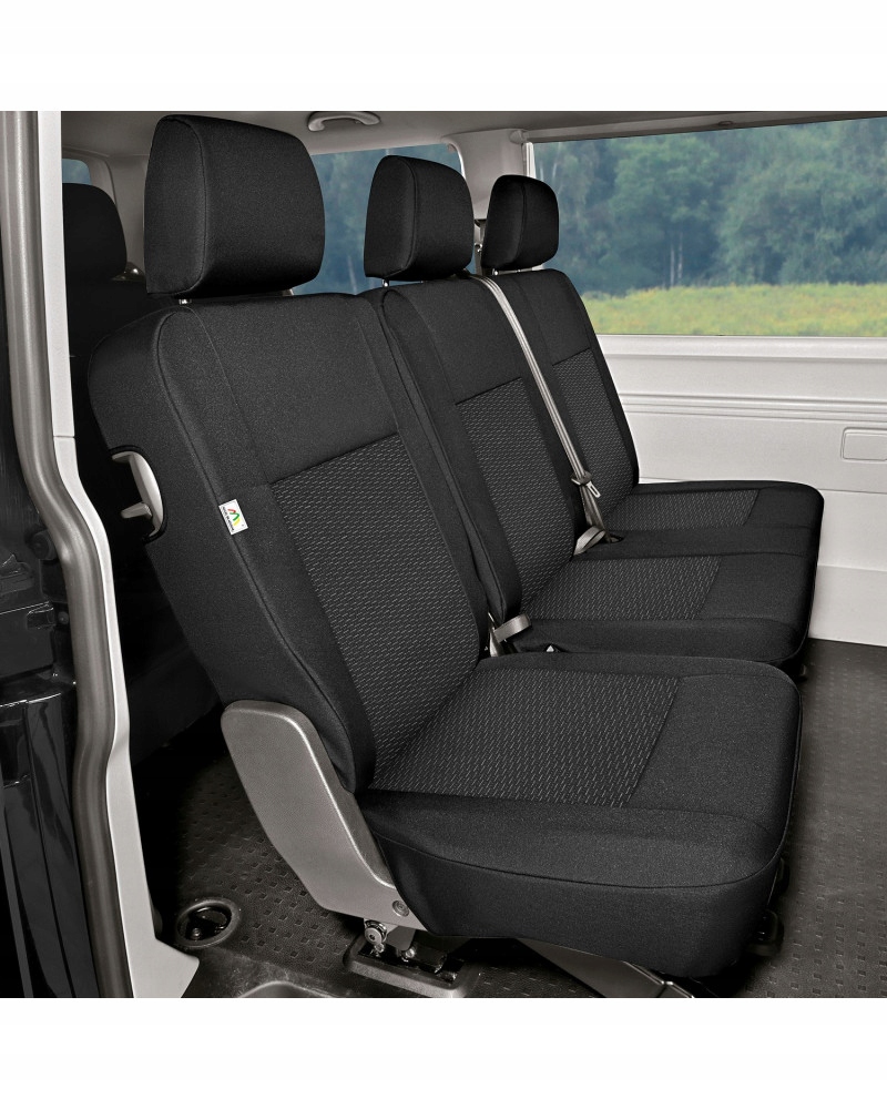 Meracie kryty pre II. rad sedadiel Volkswagen Transporter T5