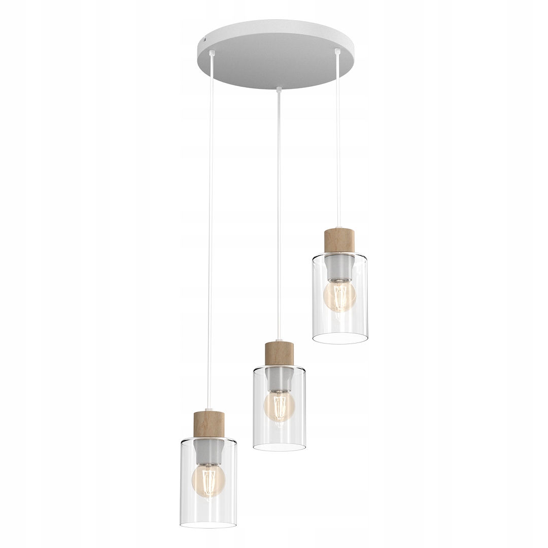 Závěsná lampa Madera 3xE27