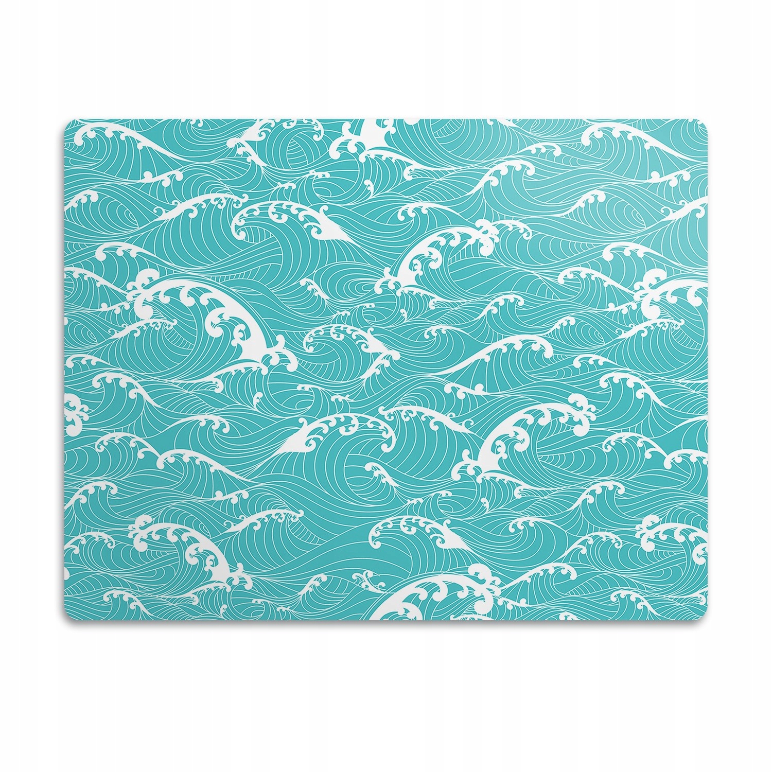 Ochranná podložka pod misku pro psa kočku Vlny 90x60 cm