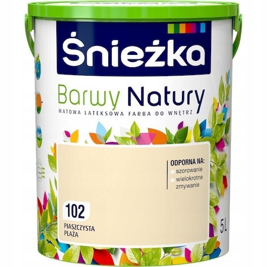 Farba Śnieżka Barwy Natury 5l Piaszczysta Plaża
