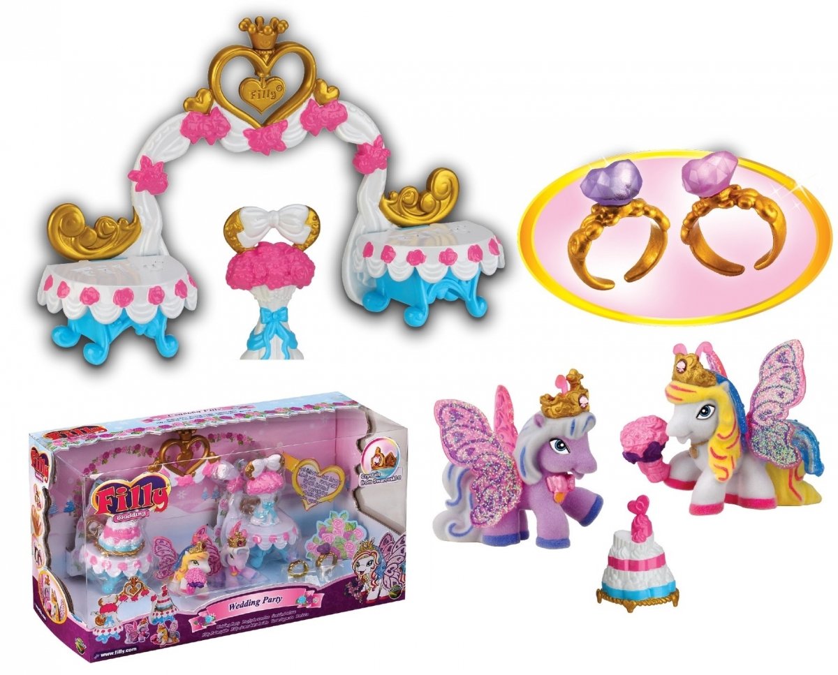 

Kucyki Filly Wedding Party Przyjęcie Weselne