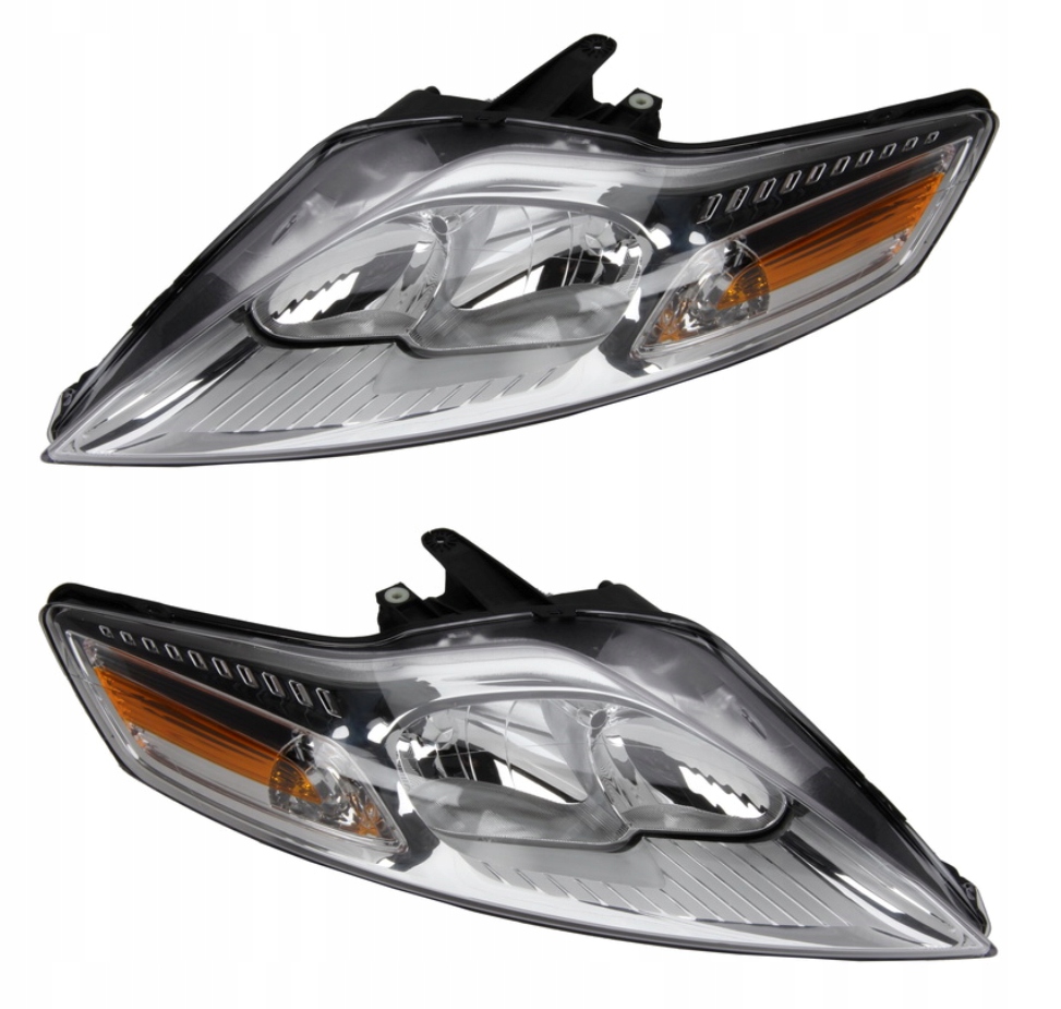 FORD MONDEO BA7 07-15 REFLEKTORY LAMPY PRZEDNIE Z SILNIKIEM H1 + H7 HALOGEN
