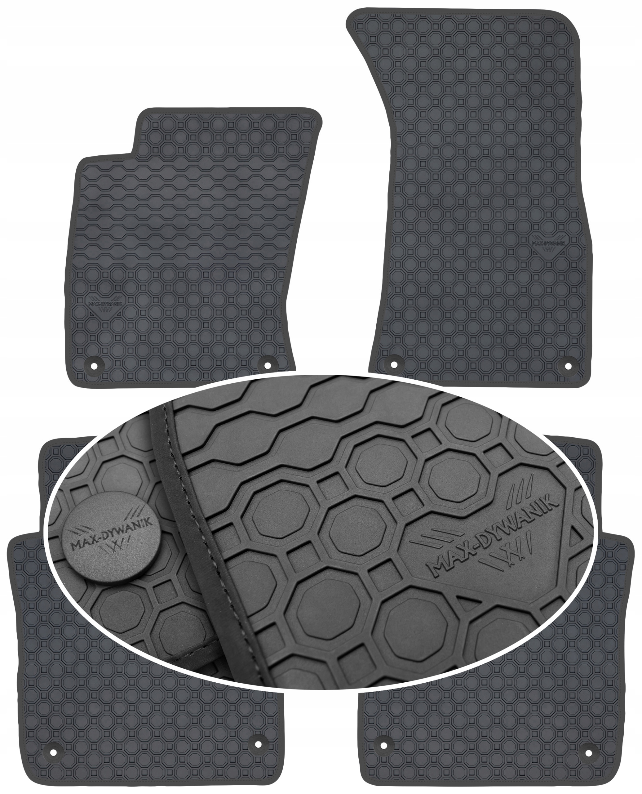 

Audi A8 D3 Long 2002-2010 Dywaniki gumowe