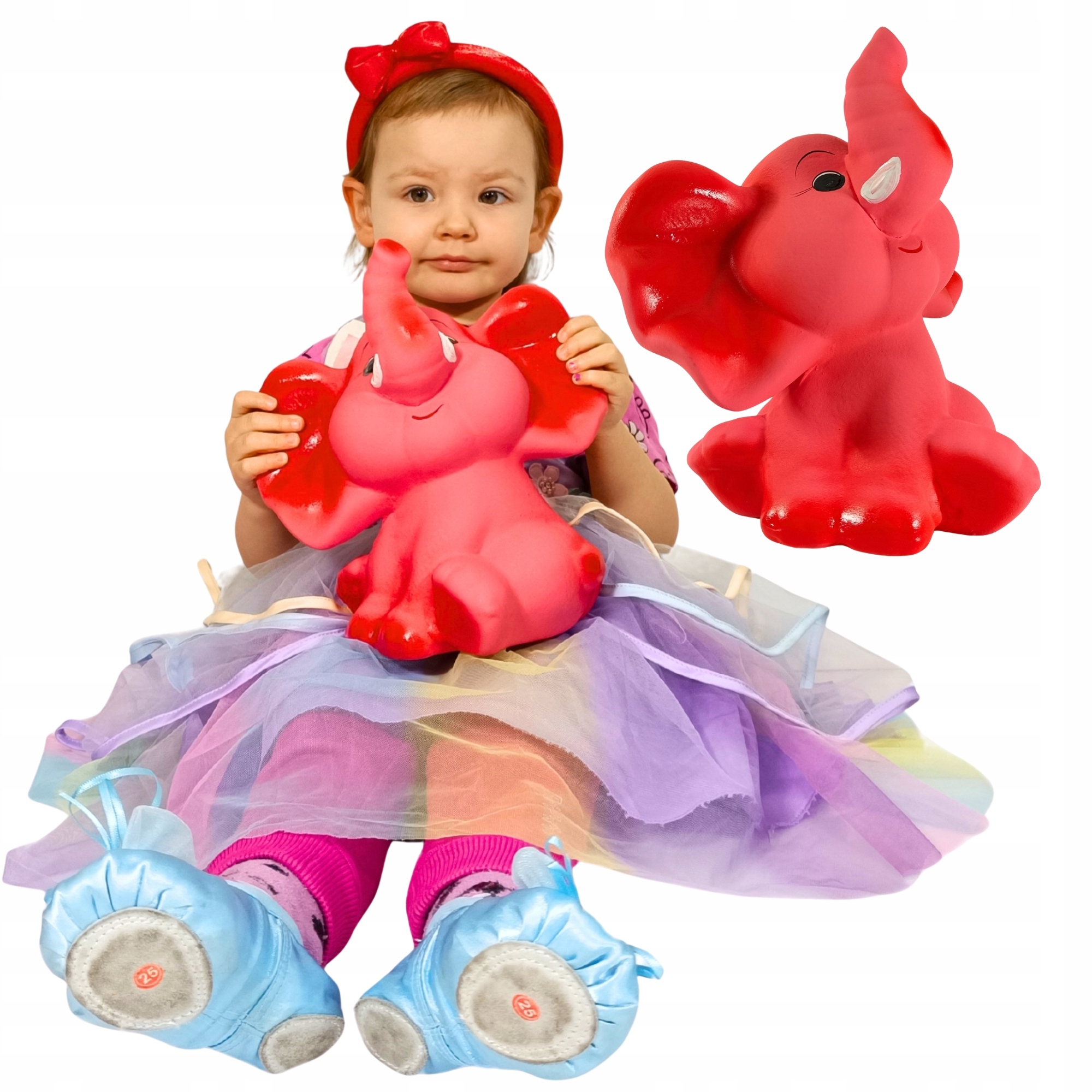 Keramická pokladnička na rozbití slona Velká XL, prostorná, Bez Otevírání